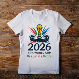 2026 FIFA World Cup USA Canada Mexico Host Nations T-Shirt