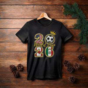 2026 Soccer Championship Gold Crown Shirt