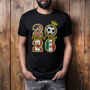 2026 Soccer Championship Gold Crown Shirt