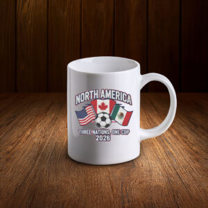 2026 World Cup North America Three Nations One Cup Mug