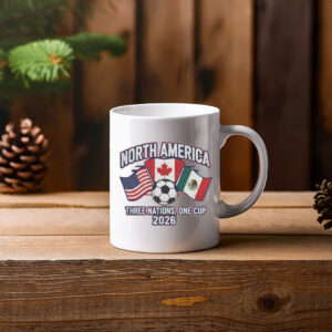 2026 World Cup North America Three Nations One Cup Mug