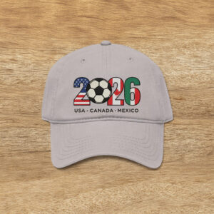 2026 World Cup Soccer USA Canada Mexico Embroidery Cap