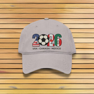 2026 World Cup Soccer USA Canada Mexico Embroidery Cap