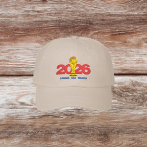 2026 World Cup Trophy Dad Cap