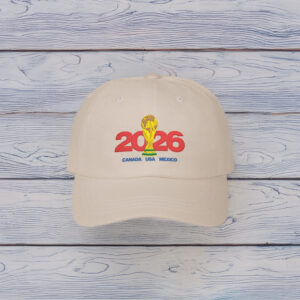 2026 World Cup Trophy Dad Cap