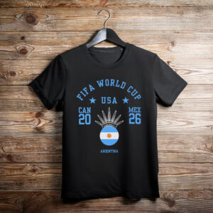 Albiceleste Soccer Fan Argentina World Cup 2026 Shirt