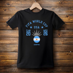 Albiceleste Soccer Fan Argentina World Cup 2026 Shirt