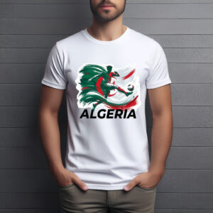 Algeria World Cup 2026 Football Action Shirt