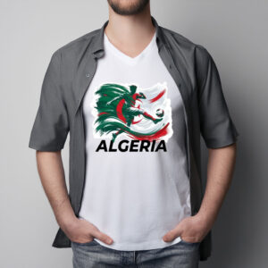 Algeria World Cup 2026 Football Action Shirt