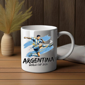 Argentina 2026 Champion Style Soccer Mug
