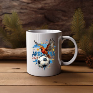 Argentina 2026 Eagle Soccer Mug