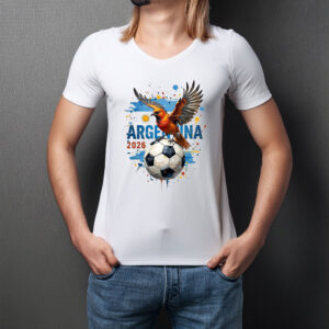 Argentina 2026 Eagle Soccer World Cup Shirt
