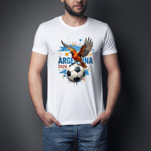 Argentina 2026 Eagle Soccer World Cup Shirt