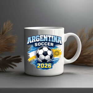 Argentina Soccer 2026 World Cup Coffee Mug