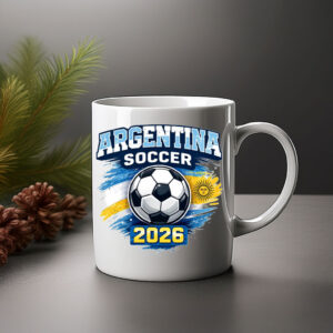 Argentina Soccer 2026 World Cup Coffee Mug