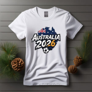 Australia 2026 Soccer Fan Graphic Shirt