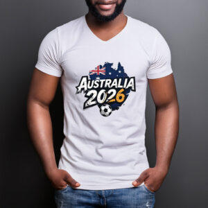 Australia 2026 Soccer Fan Graphic Shirt