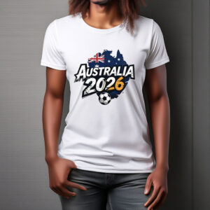 Australia 2026 Soccer Fan Graphic Shirt