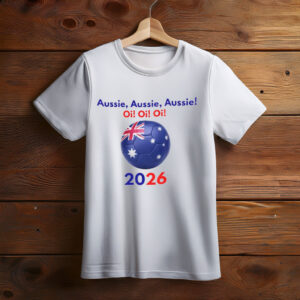 Australia 2026 Soccer Team Slogan T-Shirt