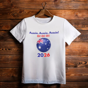 Australia 2026 Soccer Team Slogan T-Shirt