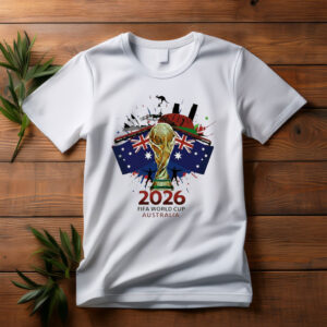 Australia FIFA World Cup 2026 Trophy Graphic Shirt