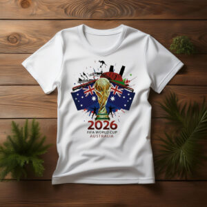 Australia FIFA World Cup 2026 Trophy Graphic Shirt