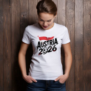 Austria 2026 Soccer Brush Lettering Shirt