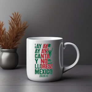 Ay Ay Ay Canta Y No Llores Mexico Mug