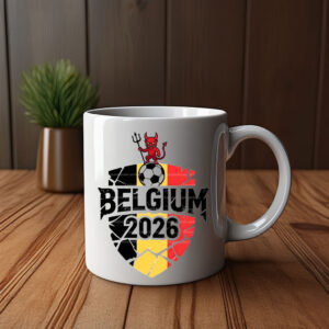 Belgium 2026, Red Devil Soccer Mug
