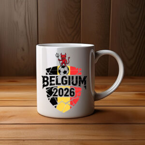 Belgium 2026, Red Devil Soccer Mug