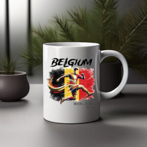 Belgium World Cup 2026 Flag Mug
