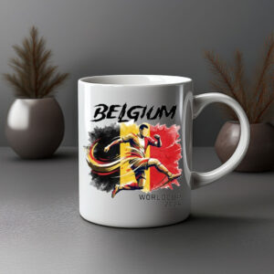 Belgium World Cup 2026 Flag Mug
