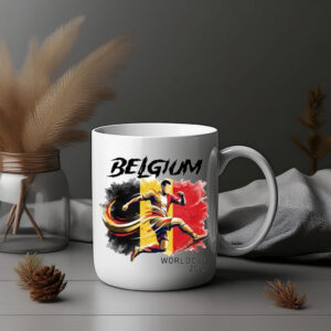Belgium World Cup 2026 Flag Mug