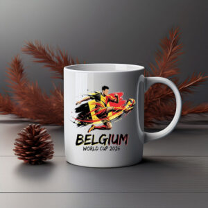Belgium World Cup 2026 Soccer Mug