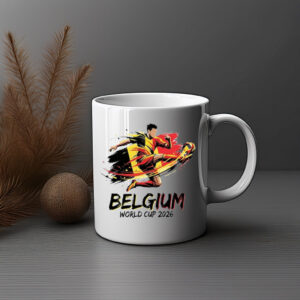 Belgium World Cup 2026 Soccer Mug