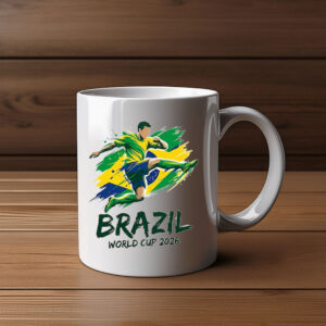 Brazil 2026 Samba Kick Soccer Mug