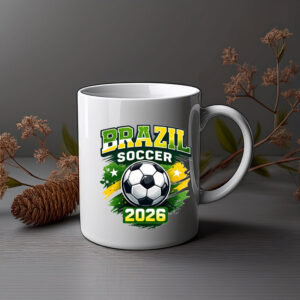 Brazil Soccer 2026 World Cup Mug
