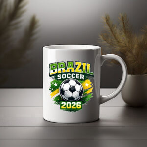 Brazil Soccer 2026 World Cup Mug