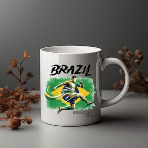 Brazil World Cup 2026 Flag Mug