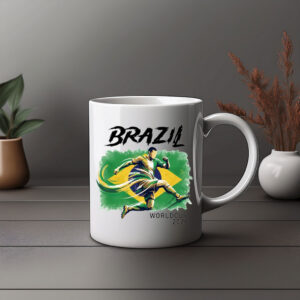 Brazil World Cup 2026 Flag Mug