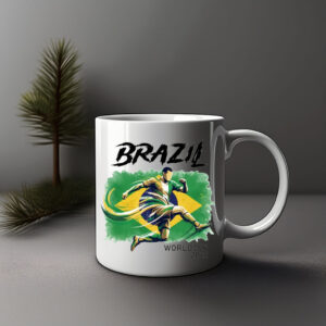 Brazil World Cup 2026 Flag Mug