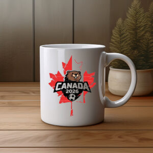 Canada 2026 Bear Soccer Mug