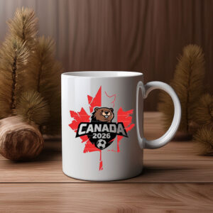 Canada 2026 Bear Soccer Mug