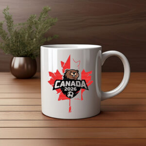 Canada 2026 Bear Soccer Mug