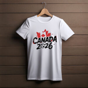 Canada 2026 Soccer Fan Lettering Shirt