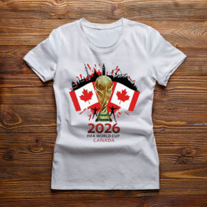 Canada FIFA World Cup 2026 Trophy Graphic Shirt