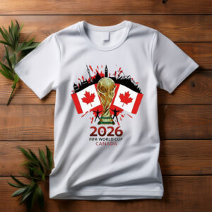 Canada FIFA World Cup 2026 Trophy Graphic Shirt