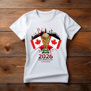 Canada FIFA World Cup 2026 Trophy Graphic Shirt