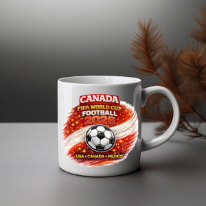 Canada FIFA World Cup Football 2026 Coffee Mug