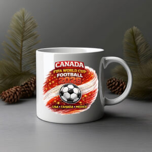 Canada FIFA World Cup Football 2026 Coffee Mug